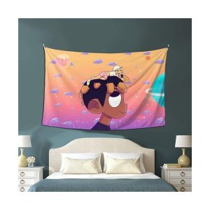 NEW Tapestry - Juice World Rapper Wall Art 40"x 60" Dorm/Room Decor