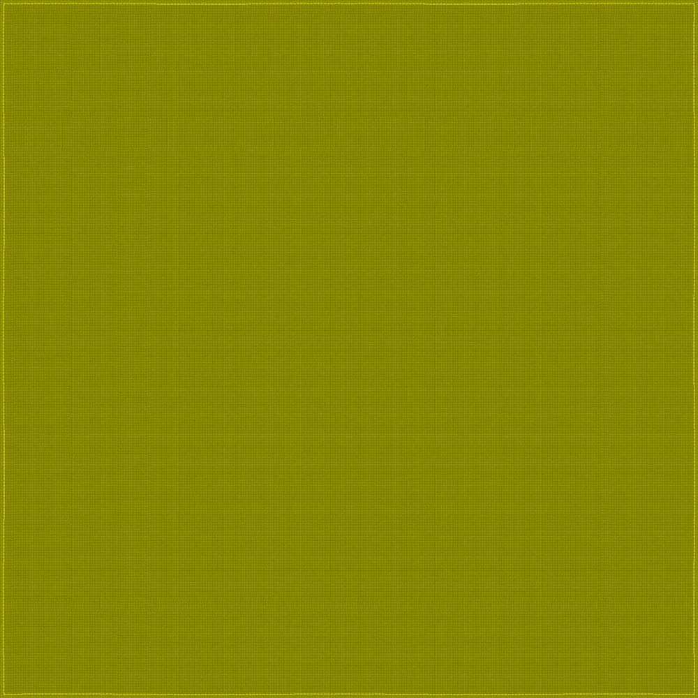 1 piece, Solid Color Bandana, Imported, 100% Cotton, Olive Green, 14 x 14"